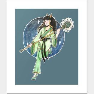 Chinese Dragon Magical Girl Posters and Art